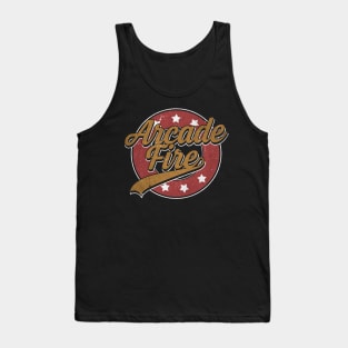 Personalized Name Arcade Vintage Circle Limited Edition Tank Top